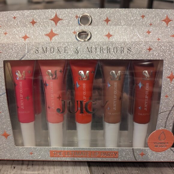 Smoke & Mirrors “The Ultimate Lip Party” 15-Piece Lip Gloss & Plumper Set – NIB - Picture 4 of 6
